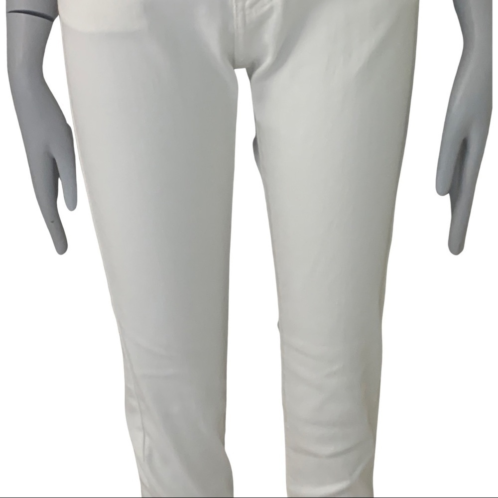 IRO White Skinny Jeans Mid-Rise - Picture 8 of 15
